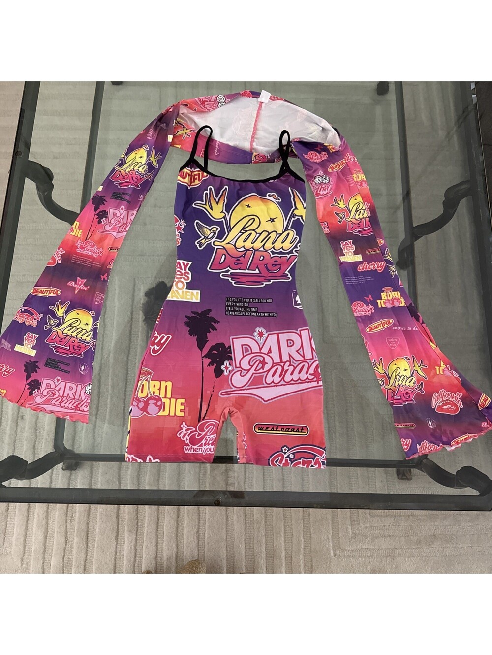 Lana Del Rey Paradise Set XS NWOT RARE